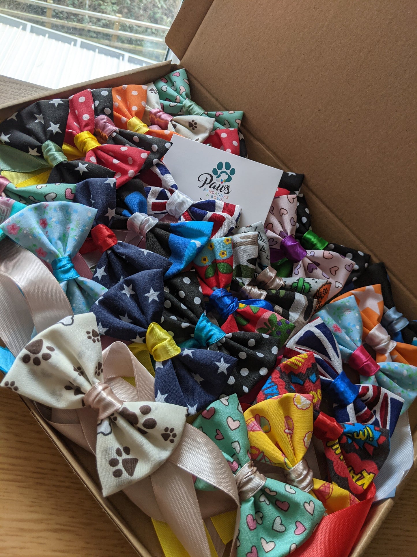mixed dog grooming bows