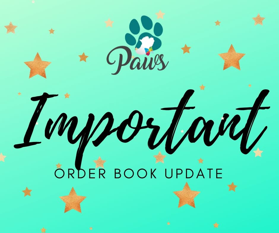 Important Order Book Update
