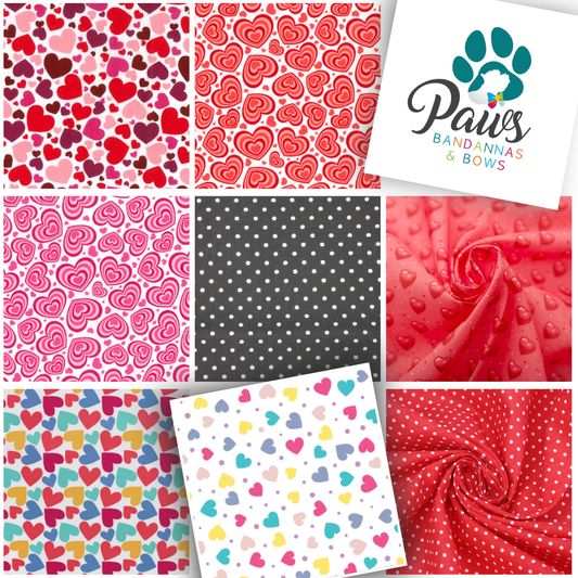 Valentines - Collar Bows