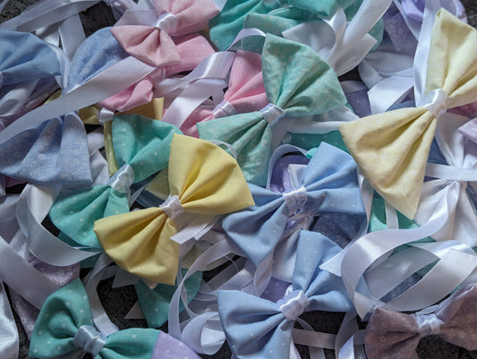 Easter - Ribboned Collar Bows