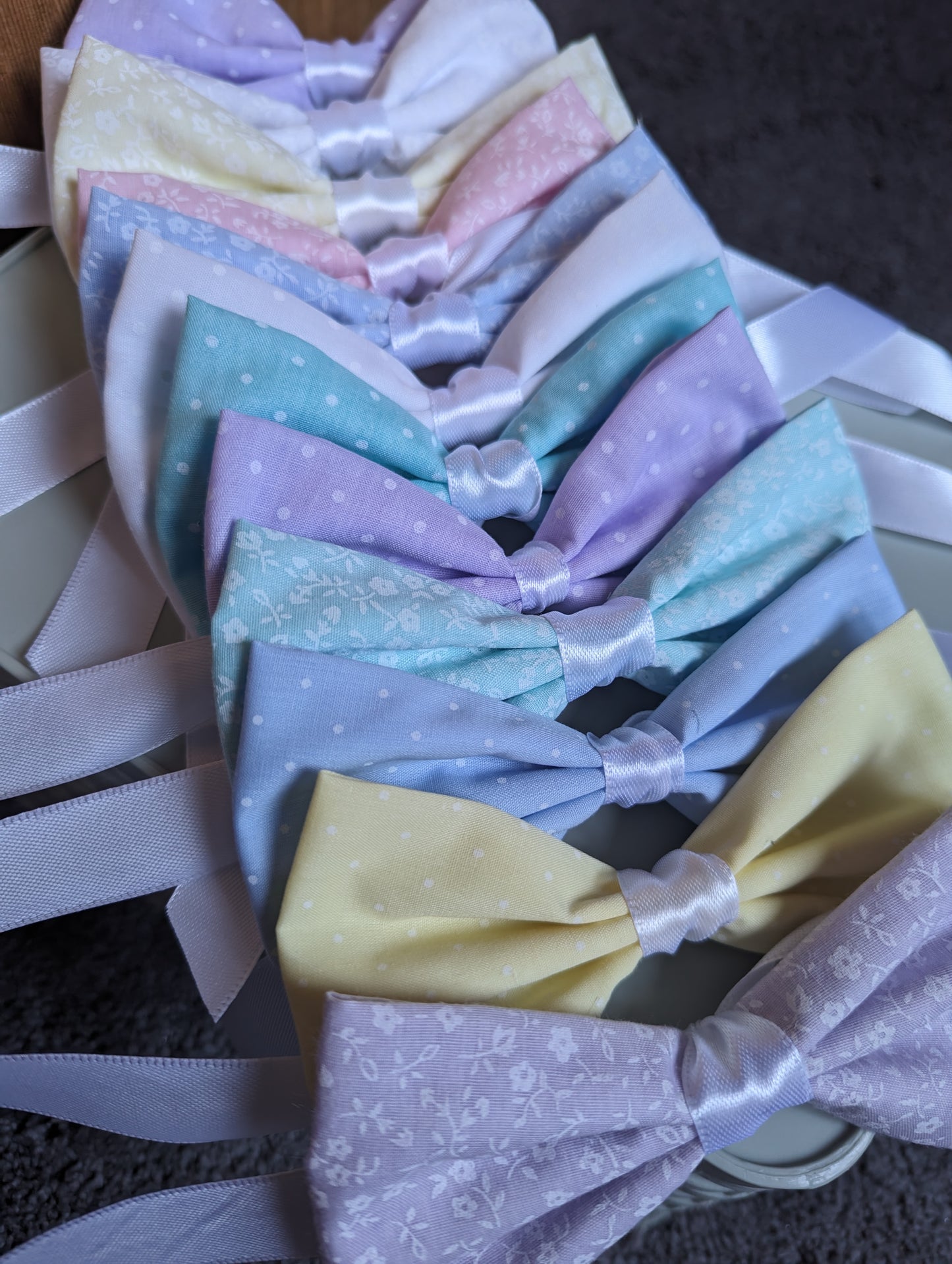 Easter - Ribboned Collar Bows