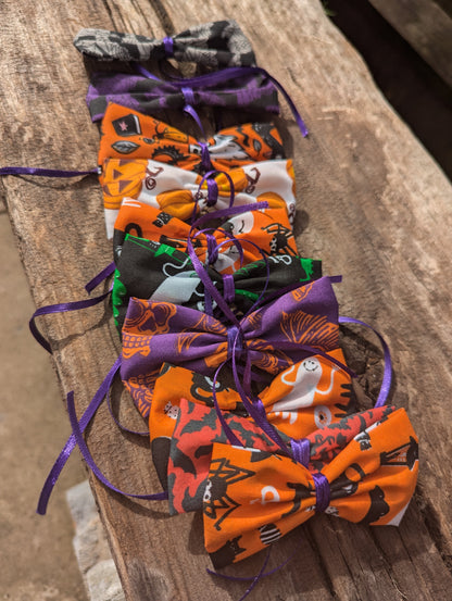 halloween dog grooming bows