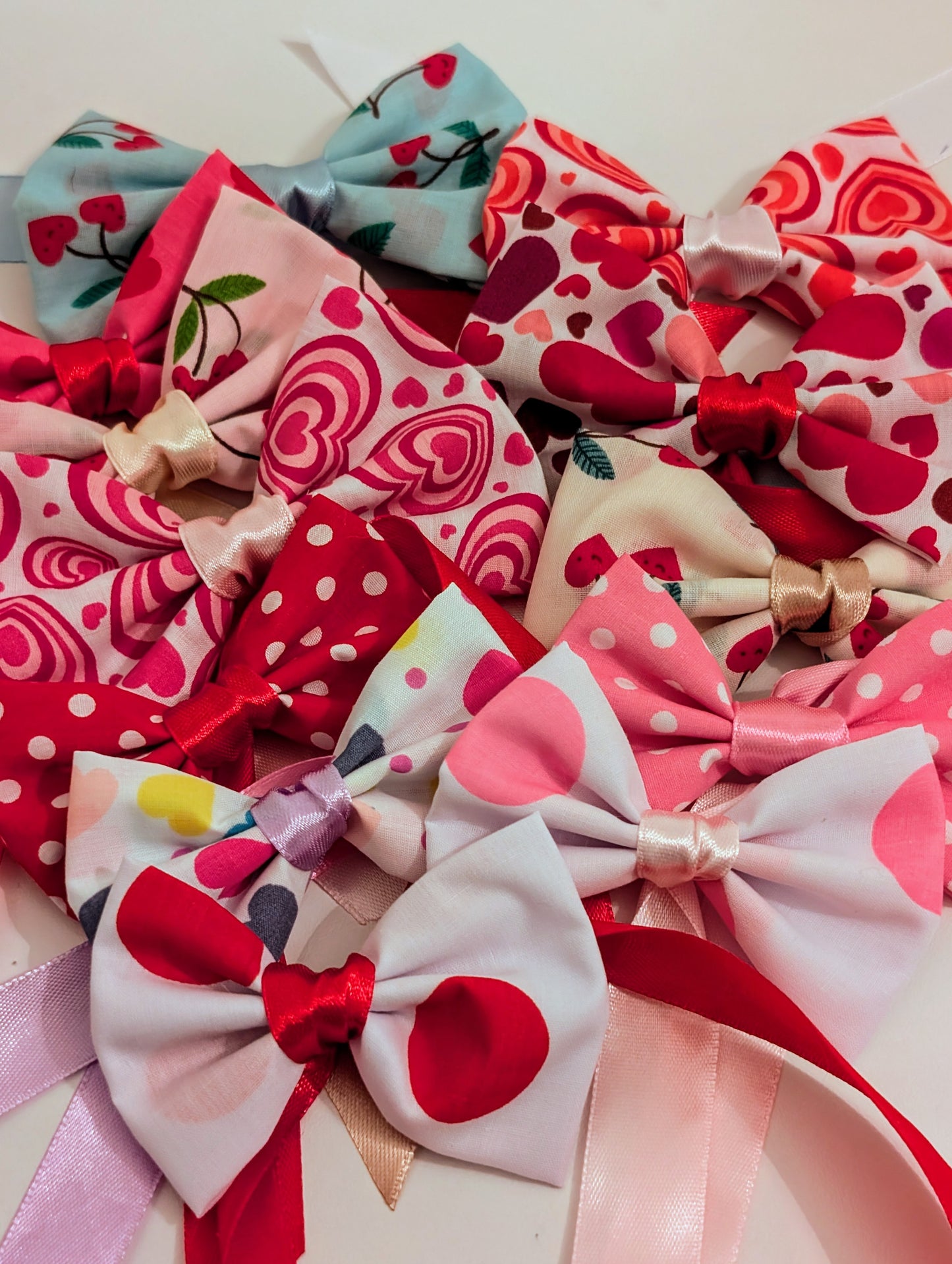 Valentines - Collar Bows