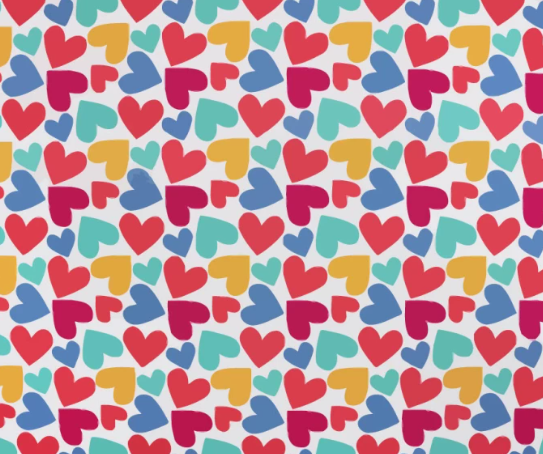 Valentines Dog Grooming Bandannas - 100 Small