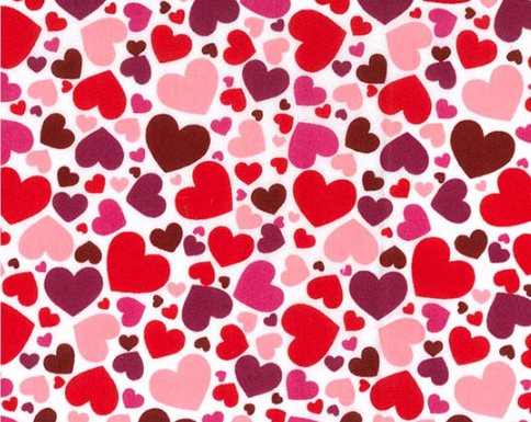 Valentines - Large Tie Bandanas ONLY - Coming January 2025*