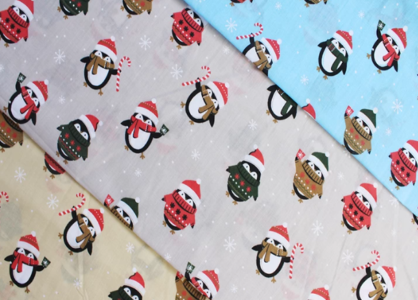 christmas dog grooming bandnana fabric