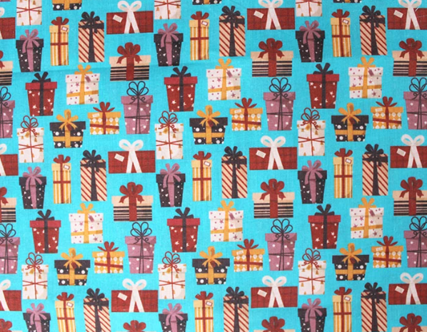 christmas dog grooming bandnana fabric