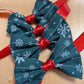 Themed Christmas - Ribboned Collar Bows - READY TO POST**