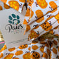 Halloween Pumpkin dog grooming bandanas bulk packs UK