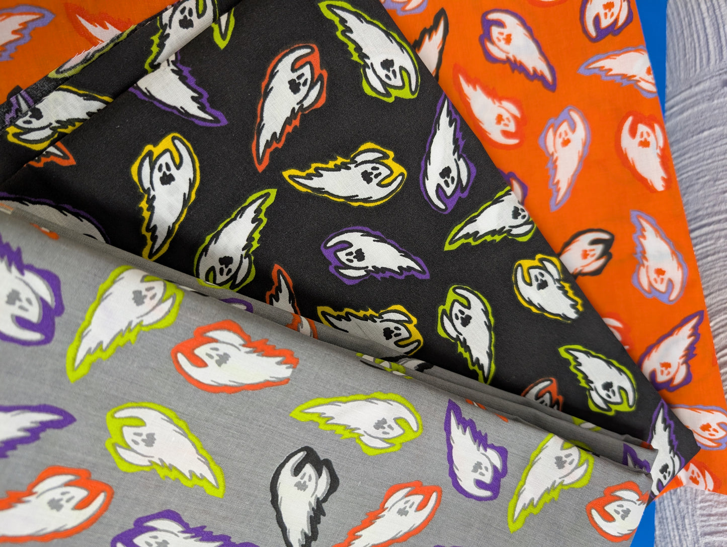 Halloween Dog Grooming Bandannas - 100 Small Only