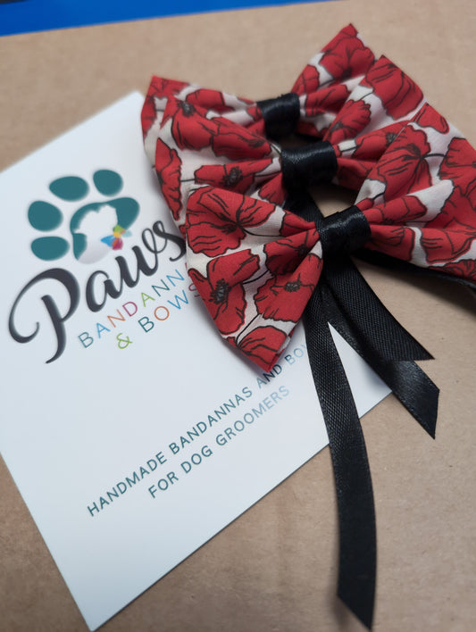 Poppy Dog Grooming Bows
