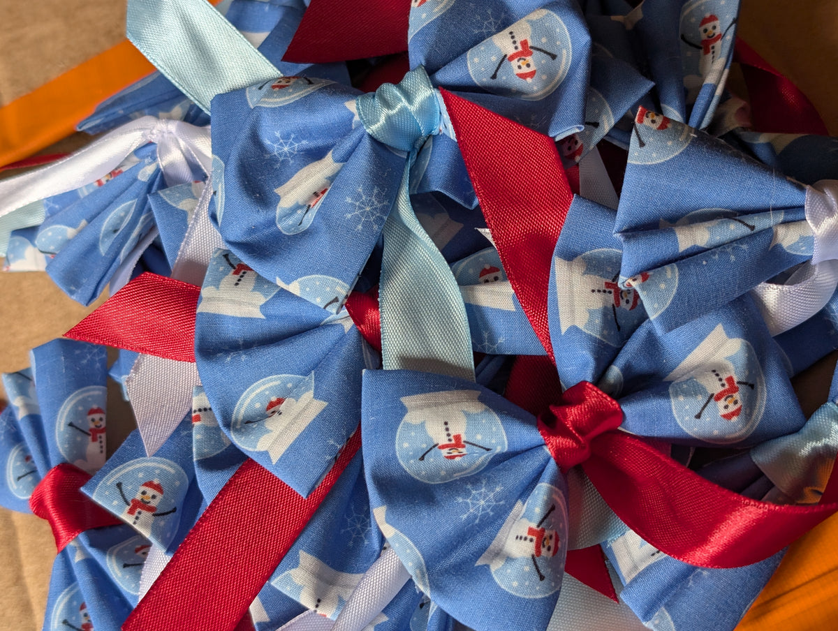 Christmas Dog Grooming Bows - Themed*
