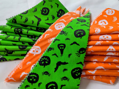 Halloween Dog Grooming bandanas bulk pack UK