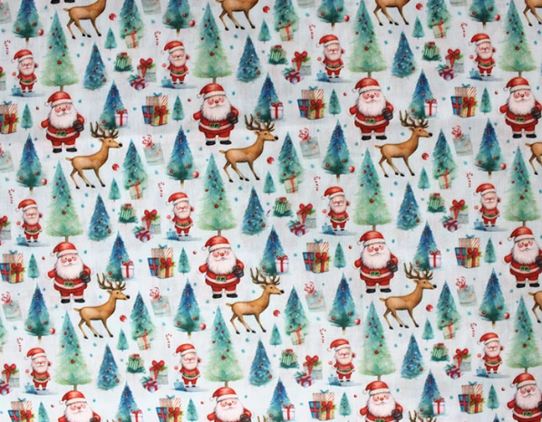 christmas dog grooming bandnana fabric