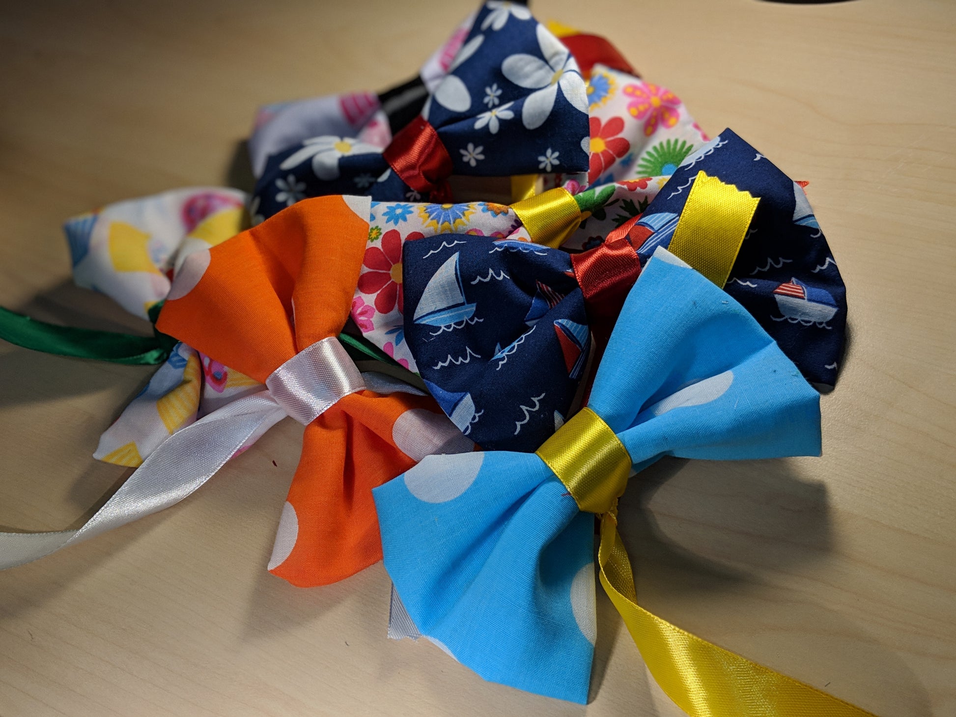 dog grooming bows for collars